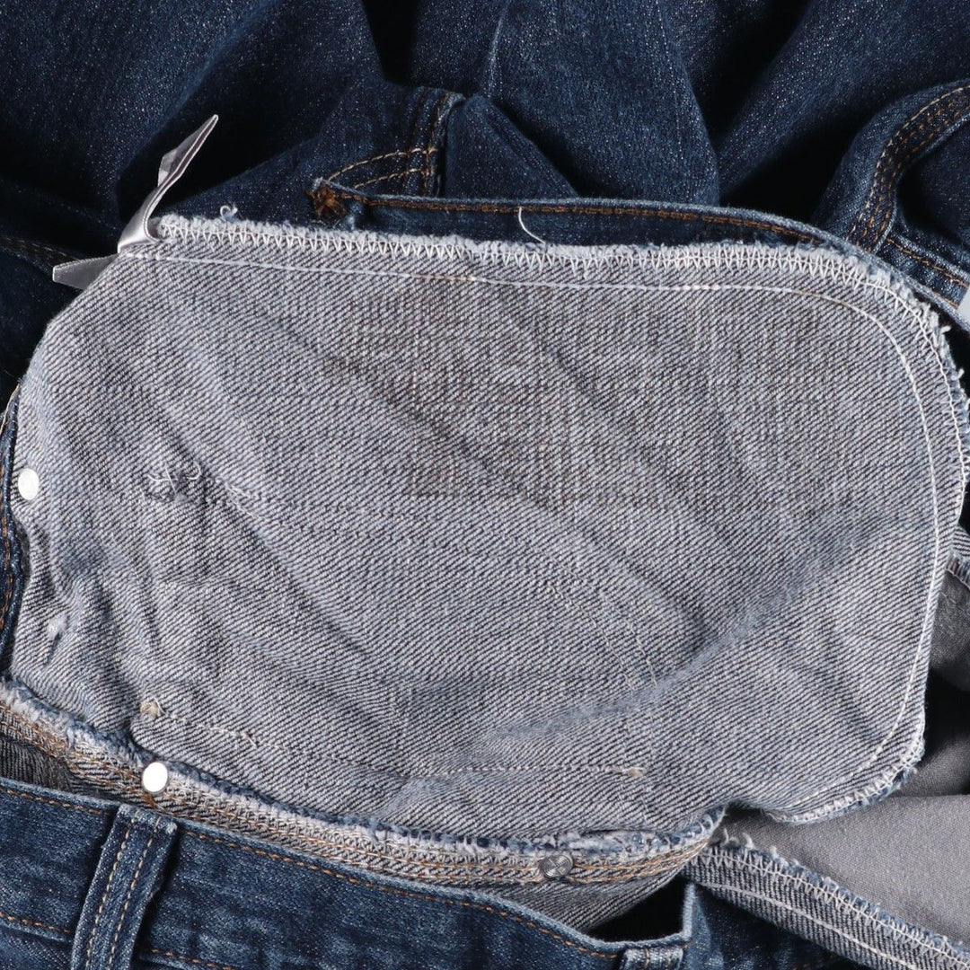 Dickies Loose Straight Fit Denim Painter Pants, Men's W36 (approx.) cotton navy blue type Vintage Second Hand