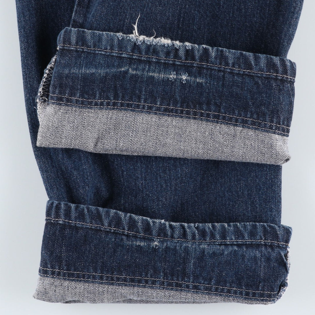 Dickies Loose Straight Fit Denim Painter Pants, Men's W36 (approx.) cotton navy blue type Vintage Second Hand