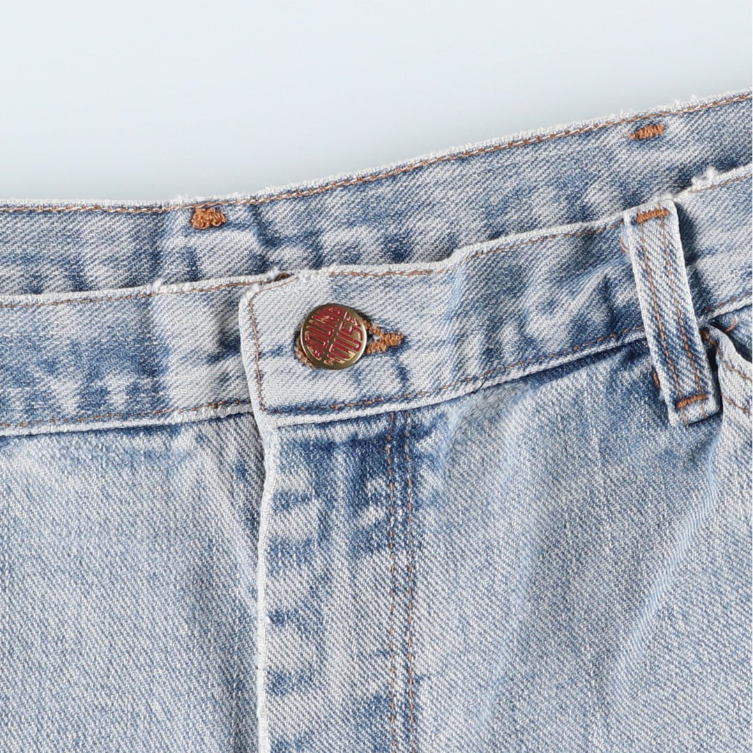 Round House denim painter pants, made in the USA, men's size W37 (approx.). unclear Blue type light blue Vintage Second Hand