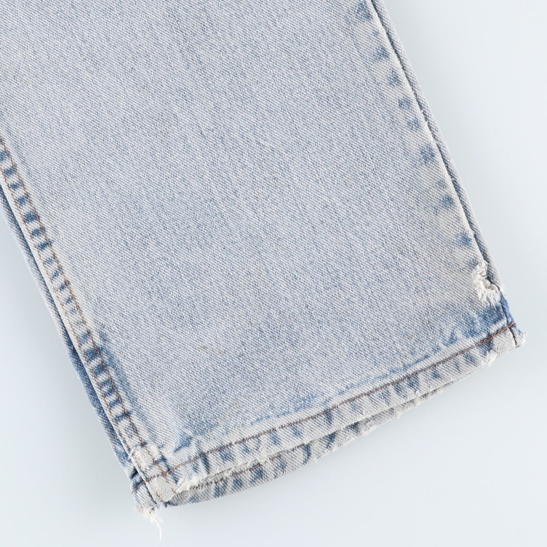 Round House denim painter pants, made in the USA, men's size W37 (approx.). unclear Blue type light blue Vintage Second Hand