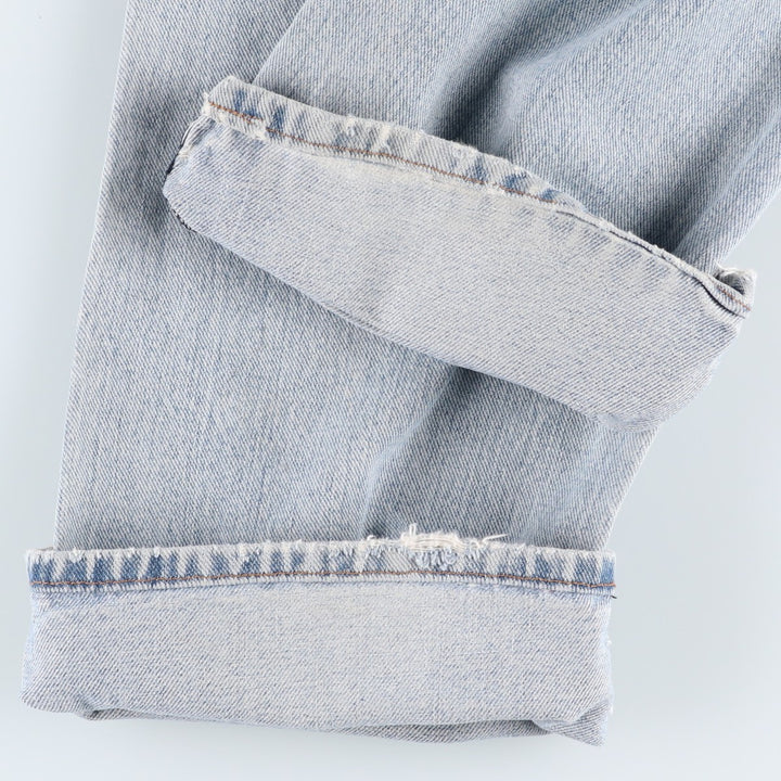 Round House denim painter pants, made in the USA, men's size W37 (approx.). unclear Blue type light blue Vintage Second Hand