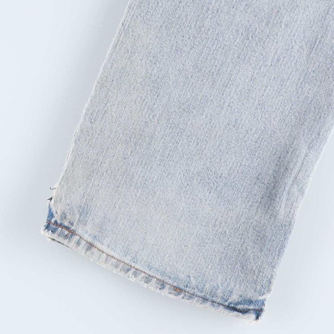 Round House denim painter pants, made in the USA, men's size W37 (approx.). unclear Blue type light blue Vintage Second Hand