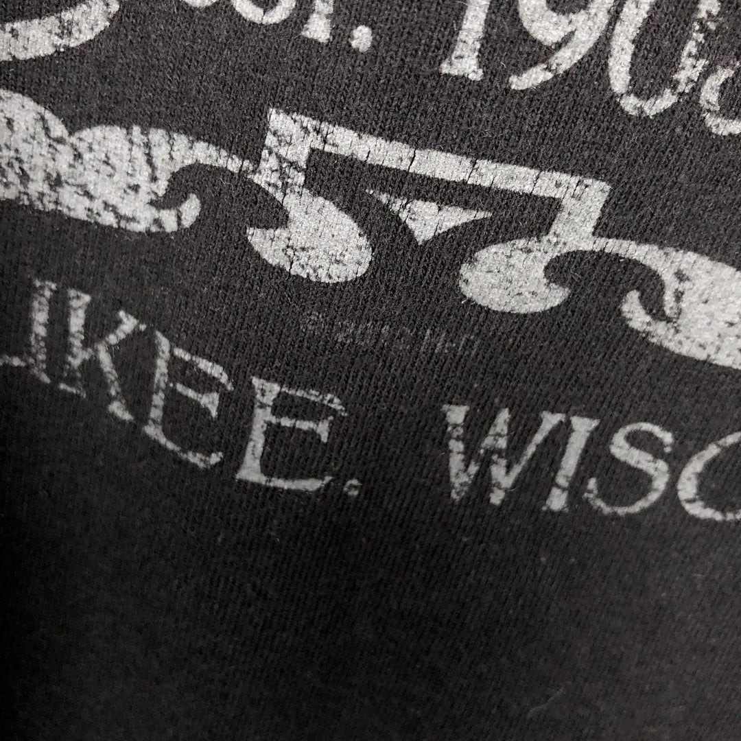 Harley-Davidson Sleeveless Motorcycle Bike T-shirt Men's XL unclear black type Vintage Second Hand