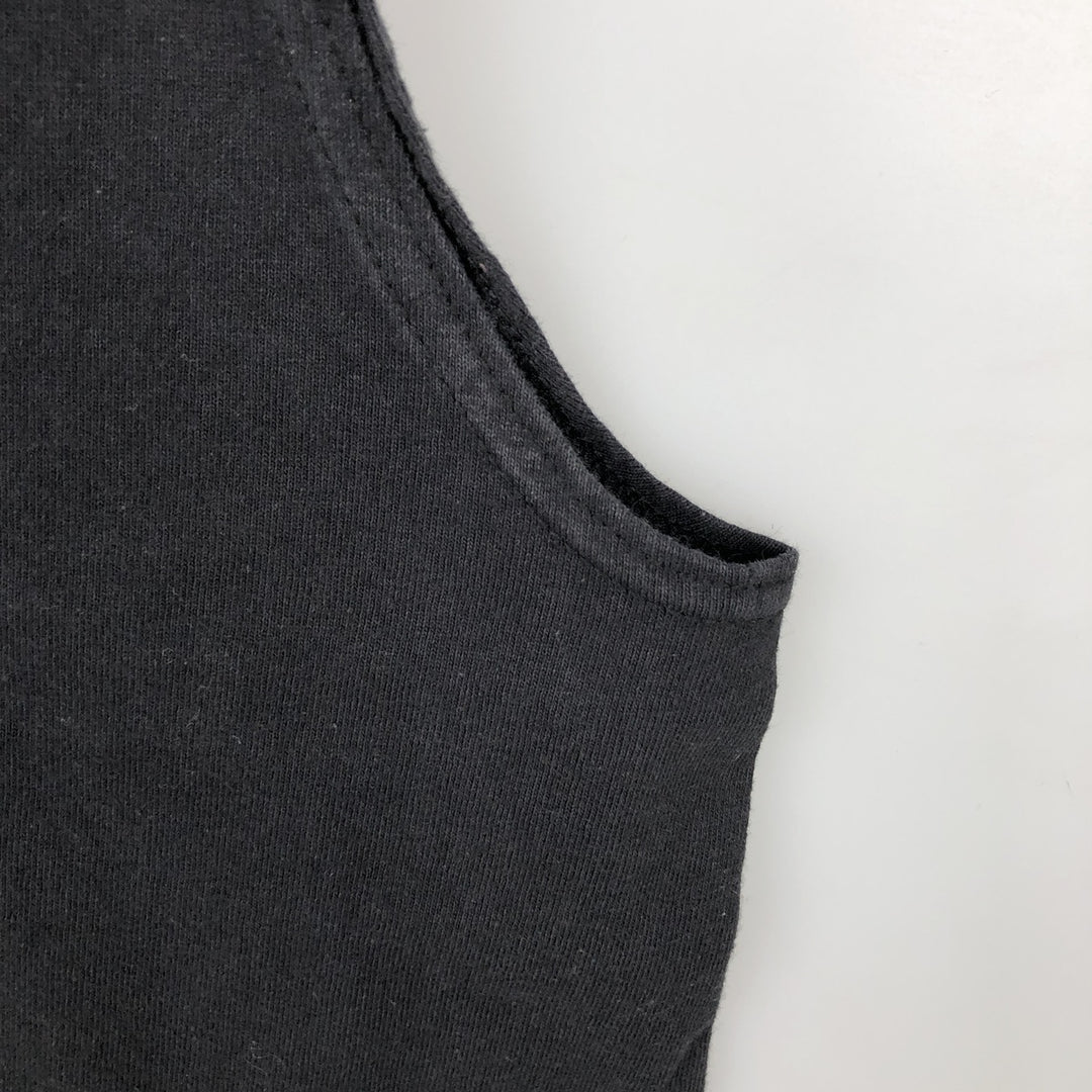 Harley-Davidson Sleeveless Motorcycle Bike T-shirt Men's XL unclear black type Vintage Second Hand