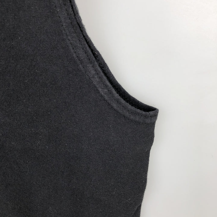 Harley-Davidson Sleeveless Motorcycle Bike T-shirt Men's XL unclear black type Vintage Second Hand