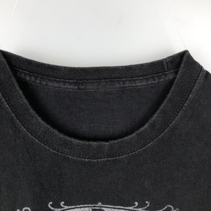 Harley-Davidson Sleeveless Motorcycle Bike T-shirt Men's XL unclear black type Vintage Second Hand