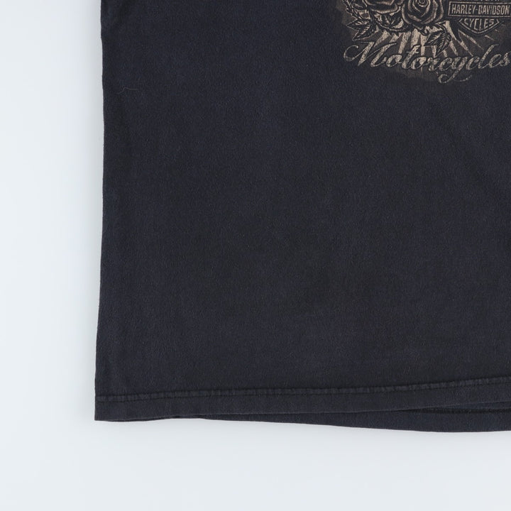Harley-Davidson Motorcycle Bike T-shirt, Men's XXL cotton black type Vintage Second Hand