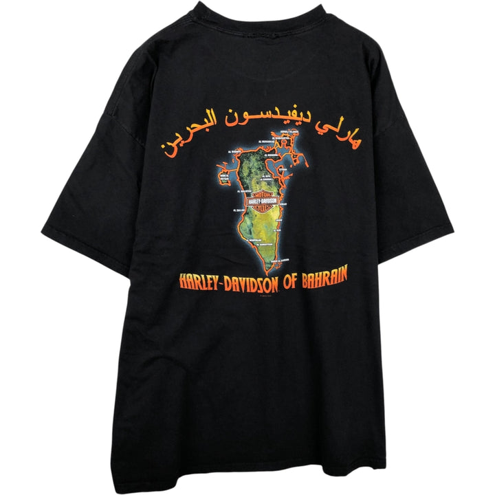 Harley-Davidson Motorcycle Bike T-shirt, Men's XXL unclear black type Vintage Second Hand