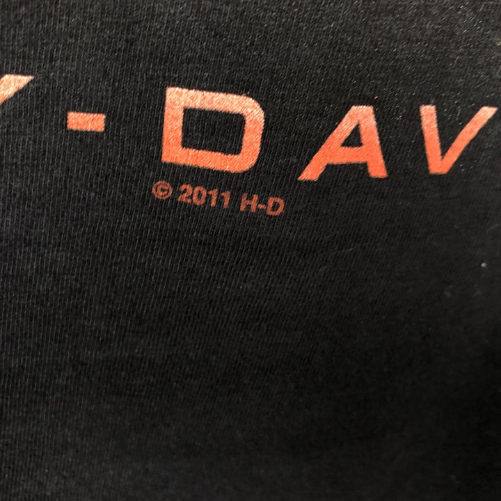 Harley-Davidson Motorcycle Bike T-shirt, Men's XXL unclear black type Vintage Second Hand