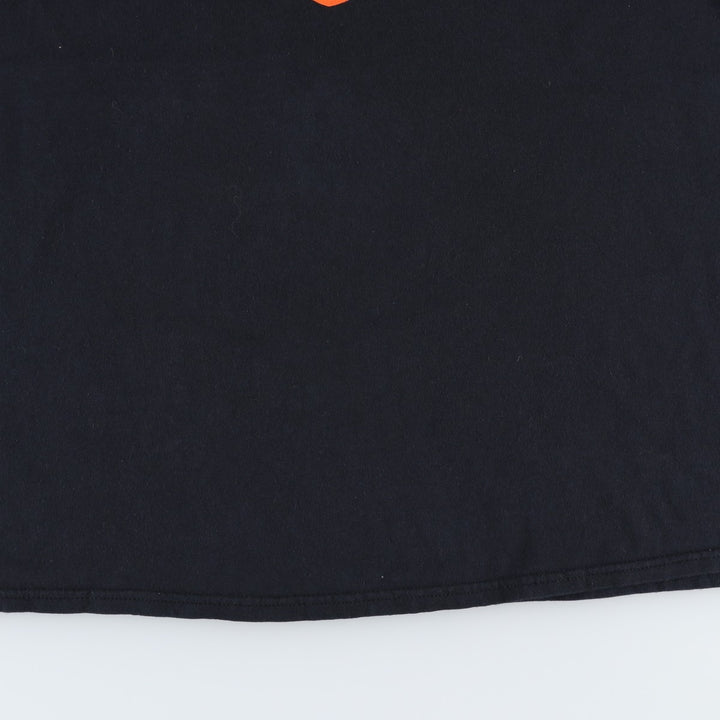 Harley-Davidson Motorcycle Bike T-shirt, Men's XL size unclear black type Vintage Second Hand