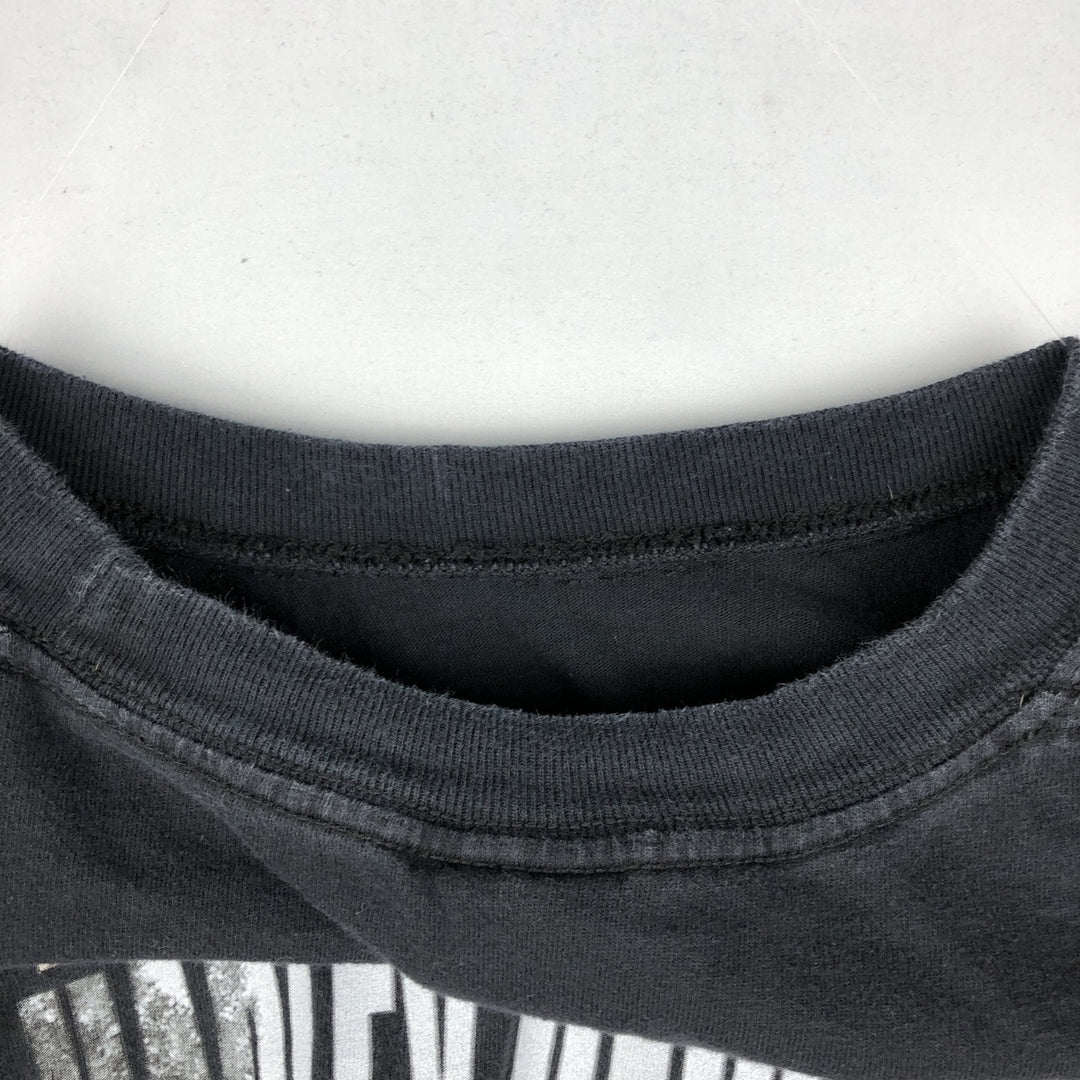 00'S Harley-Davidson Motorcycle Bike T-shirt Men's XL size cotton black type Vintage Second Hand