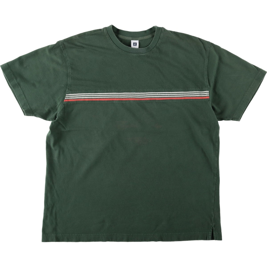 GAP Short-Sleeve T-Shirt, Men's Size L cotton green type Vintage Second Hand