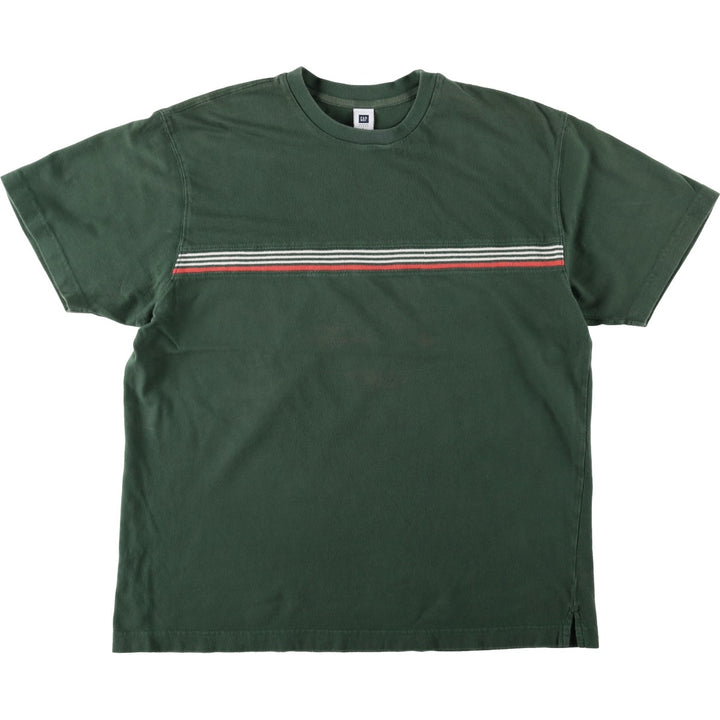 GAP Short-Sleeve T-Shirt, Men's Size L cotton green type Vintage Second Hand