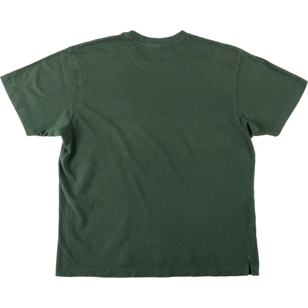 GAP Short-Sleeve T-Shirt, Men's Size L cotton green type Vintage Second Hand