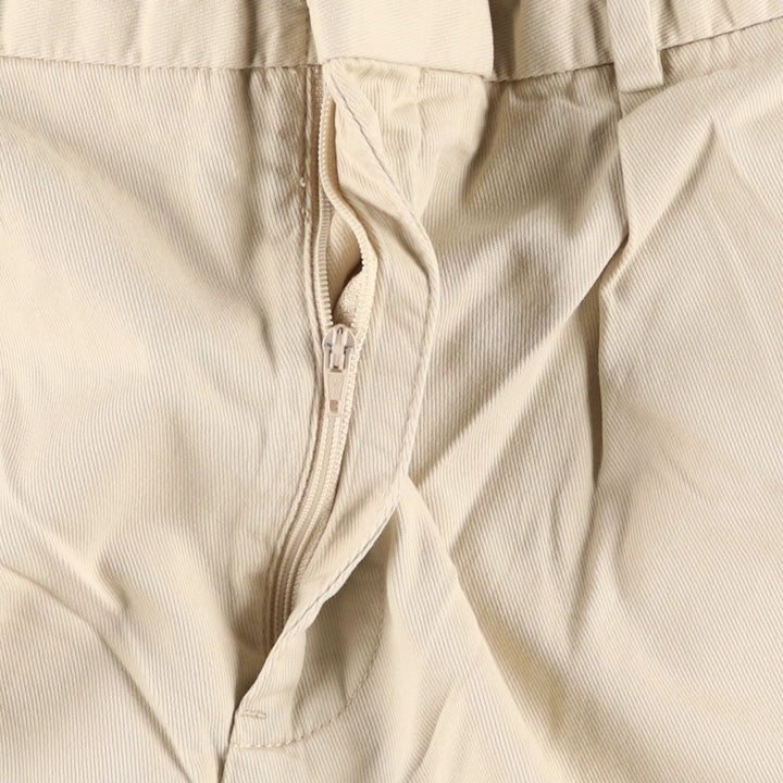 Ralph Lauren POLO by Ralph Lauren Two-pleat Chino Pants for Men, W36 cotton Beige type Vintage Second Hand