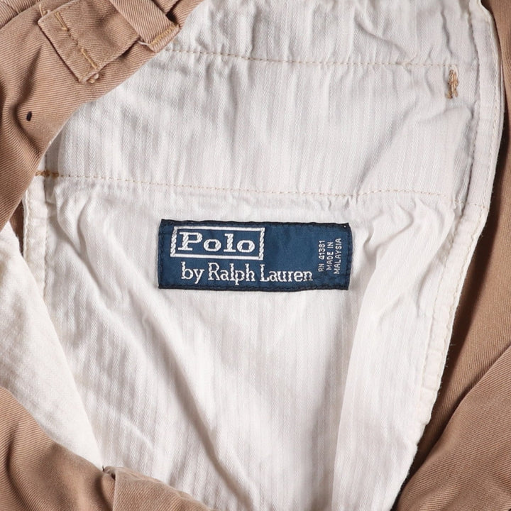 Ralph Lauren POLO by Ralph Lauren Chino Pants Men's W32 equivalent cotton Beige type Vintage Second Hand