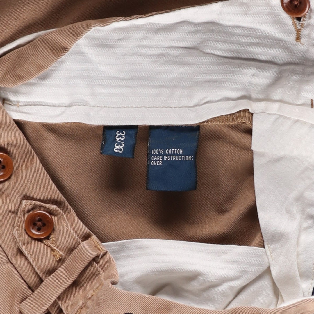 Ralph Lauren POLO by Ralph Lauren Chino Pants Men's W32 equivalent cotton Beige type Vintage Second Hand