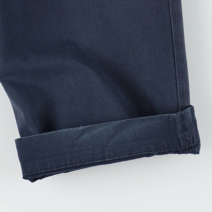 Ralph Lauren POLO by Ralph Lauren ETHAN PANT Two-pleat chino pants for men, size W31 cotton navy blue type Vintage Second Hand