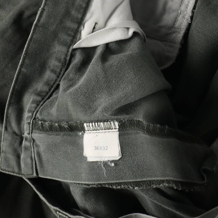 Ralph Lauren POLO by Ralph Lauren Two-pleat Chino Pants for Men, W35 cotton green type Vintage Second Hand