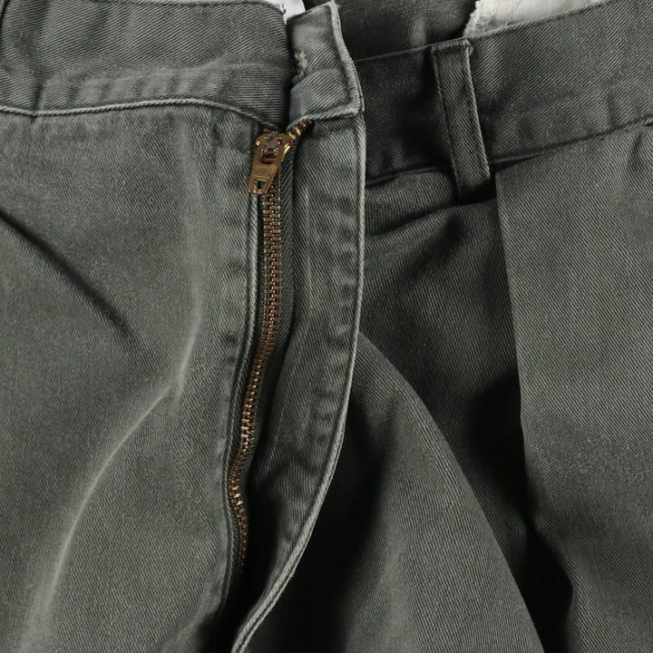 Ralph Lauren POLO by Ralph Lauren Two-pleat Chino Pants for Men, W35 cotton green type Vintage Second Hand