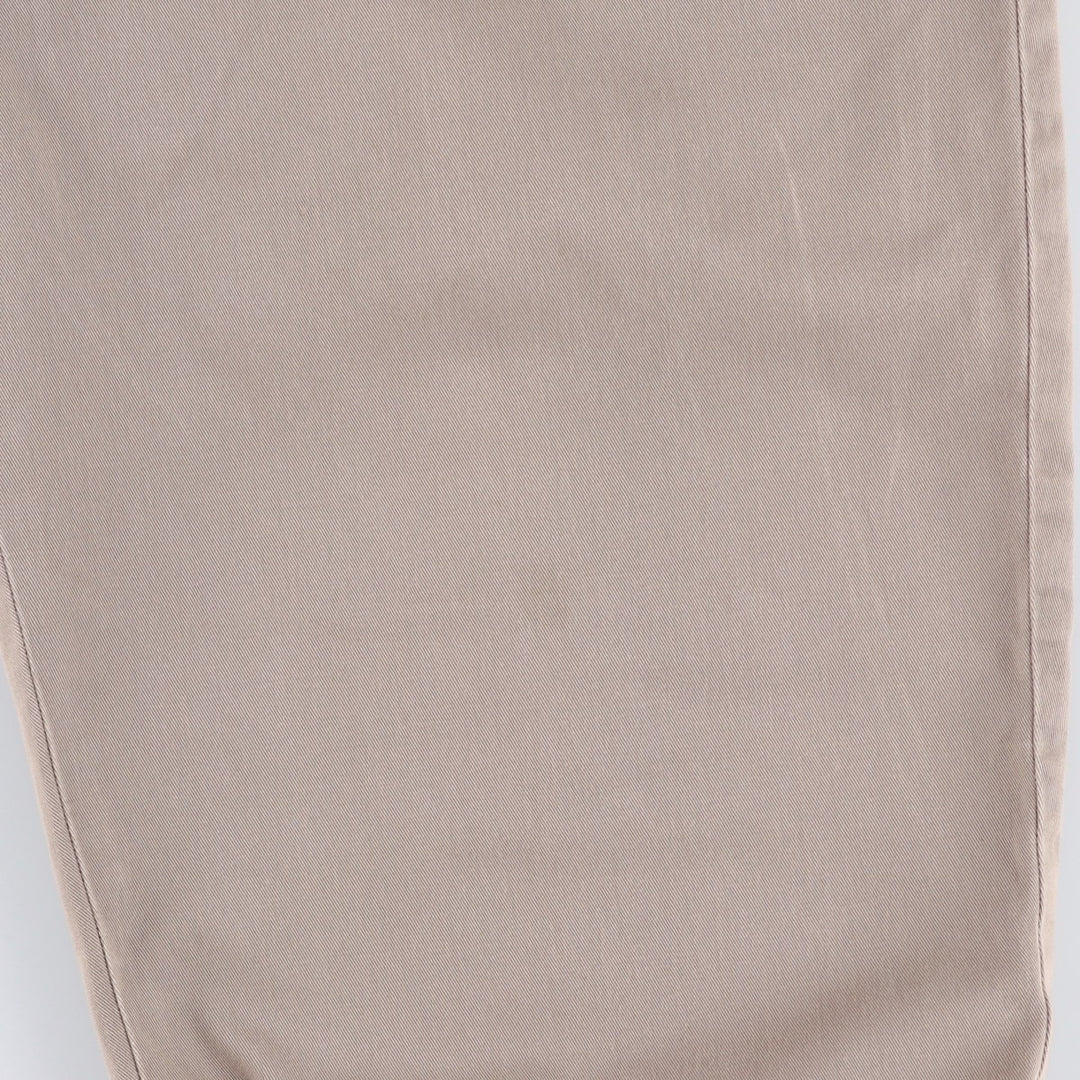 Ralph Lauren POLO by Ralph Lauren HAMMOND PANT, two-pleat chino pants, men's w36 equivalent cotton beige type brown Vintage Second Hand