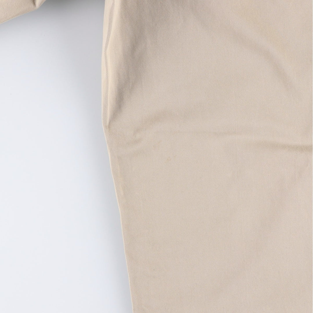 Ralph Lauren POLO by Ralph Lauren Two-pleat Chino Pants for Men, W36 cotton Beige type Vintage Second Hand