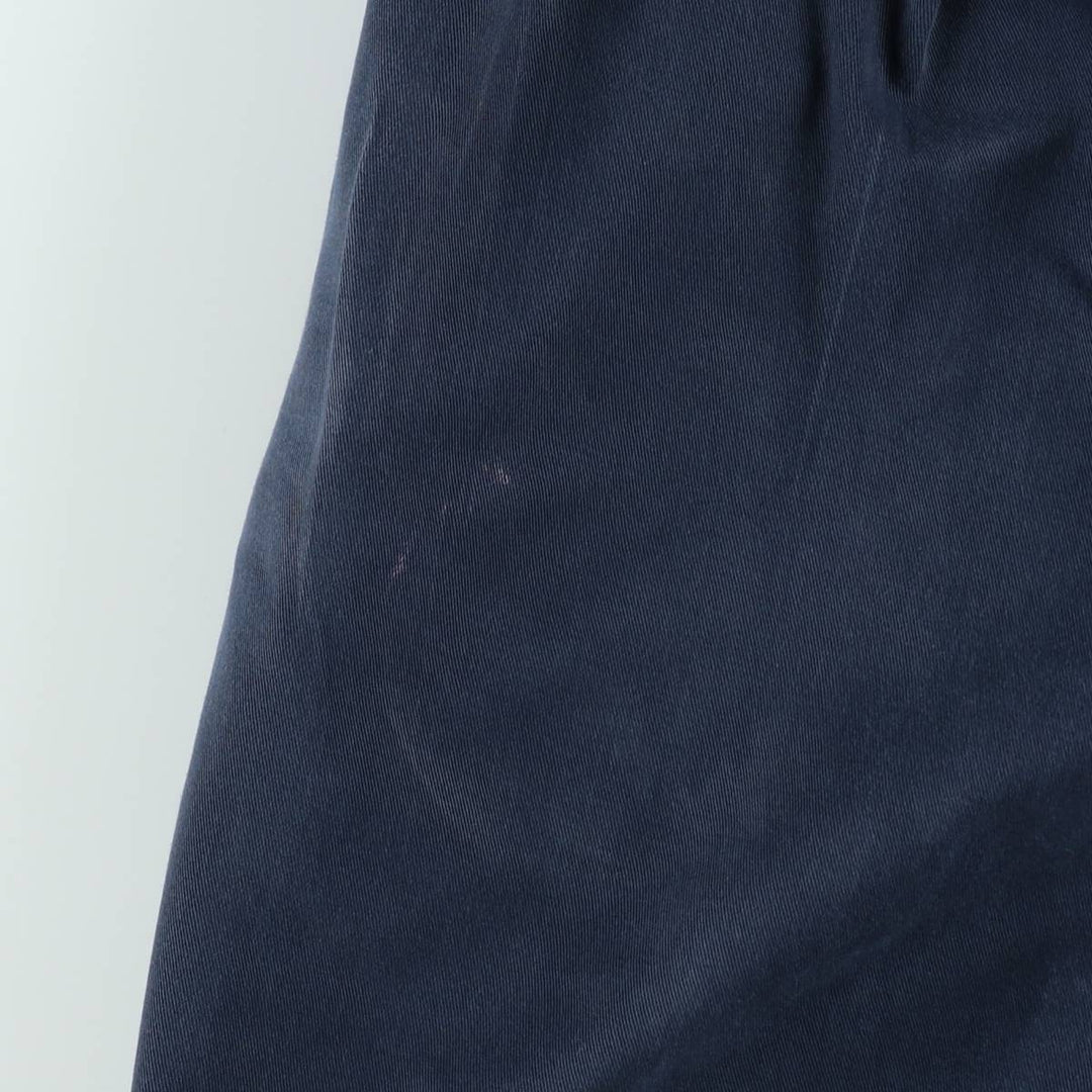 Ralph Lauren POLO by Ralph Lauren ETHAN PANT Two-pleat chino pants for men, size W36 cotton navy blue type Vintage Second Hand