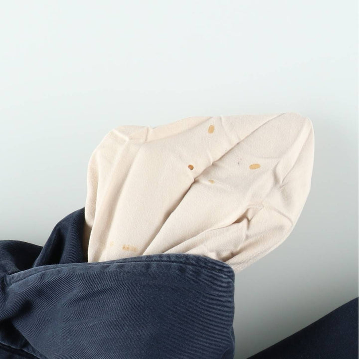Ralph Lauren POLO by Ralph Lauren ETHAN PANT Two-pleat chino pants for men, size W36 cotton navy blue type Vintage Second Hand