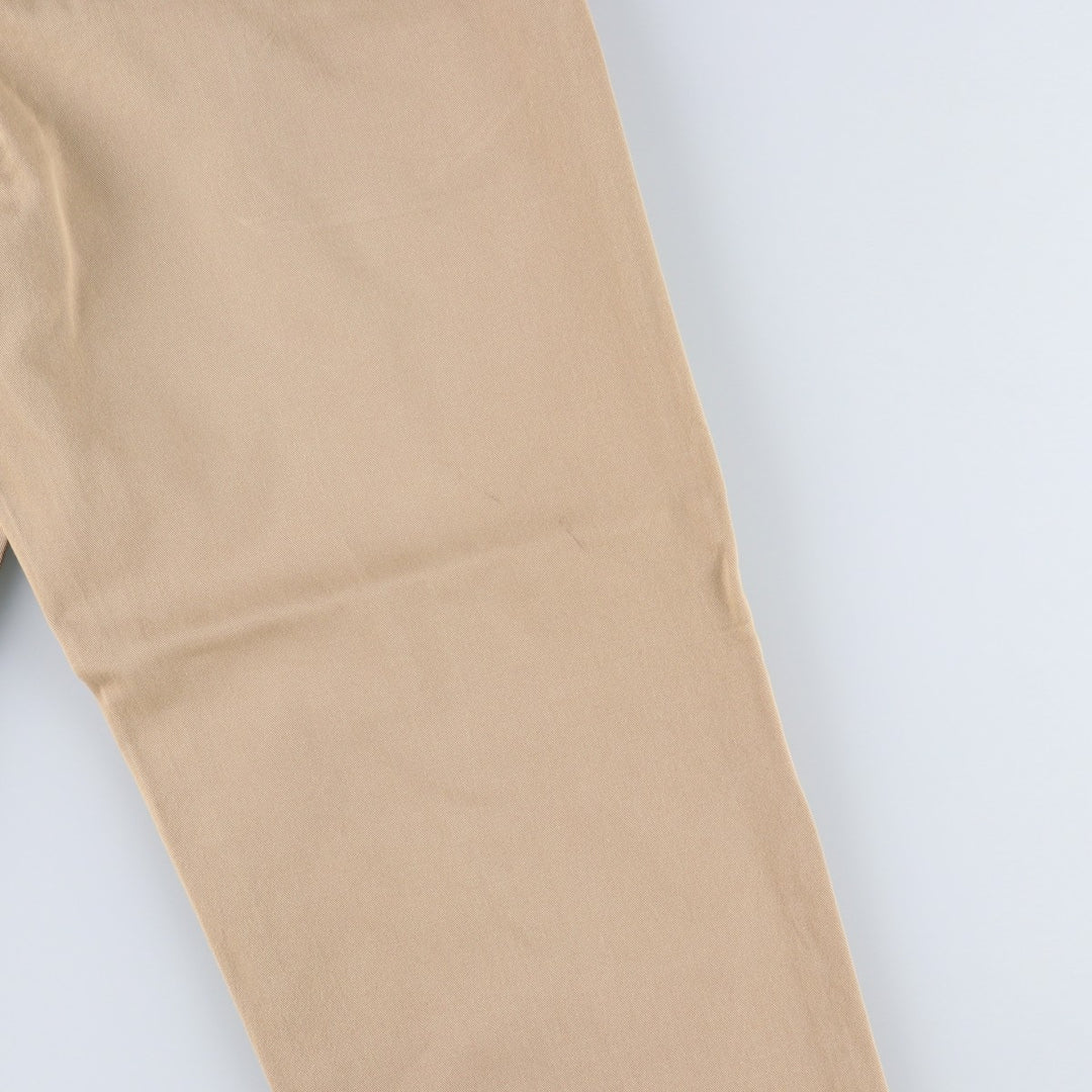 Ralph Lauren POLO RALPH LAUREN Two-pleat Chino Pants Men's Size W29 cotton Beige type Vintage Second Hand