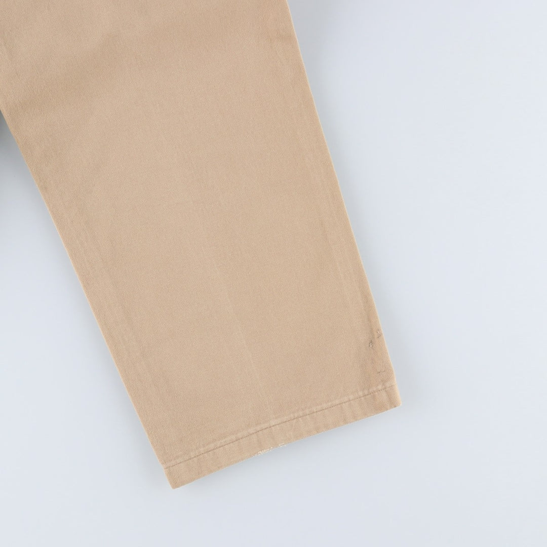 Ralph Lauren POLO RALPH LAUREN Two-pleat Chino Pants Men's Size W29 cotton Beige type Vintage Second Hand