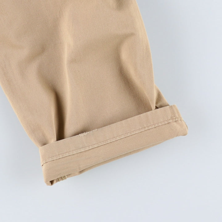 Ralph Lauren POLO RALPH LAUREN Two-pleat Chino Pants Men's Size W29 cotton Beige type Vintage Second Hand