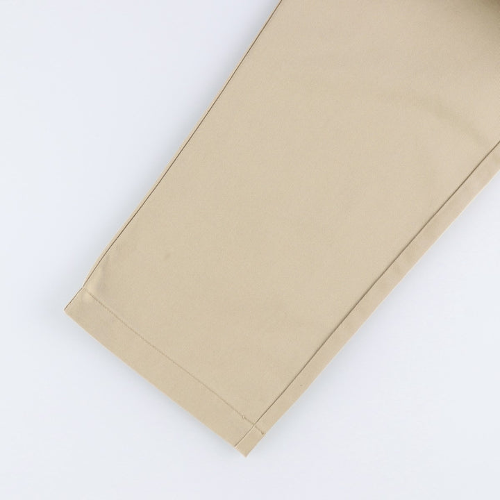 Ralph Lauren POLO RALPH LAUREN Two-pleat chino pants for men, size W33 cotton Beige type Vintage Second Hand