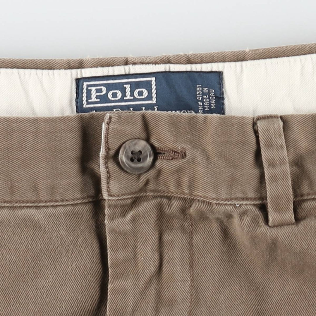 Ralph Lauren POLO by Ralph Lauren Chino Pants Men's W35 equivalent cotton brown type Vintage Second Hand