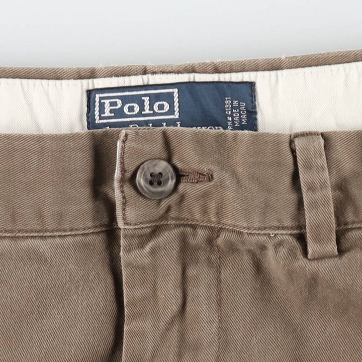 Ralph Lauren POLO by Ralph Lauren Chino Pants Men's W35 equivalent cotton brown type Vintage Second Hand