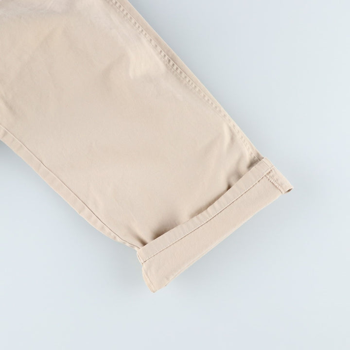Ralph Lauren POLO by Ralph Lauren Two-pleat Chino Pants, Made in Canada, Men's, Size W32 cotton Beige type Vintage Second Hand