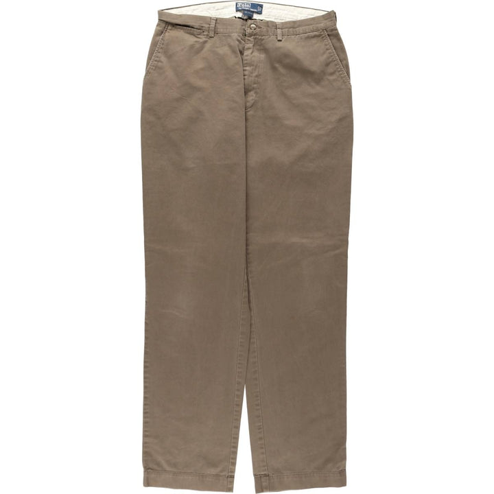 Ralph Lauren POLO by Ralph Lauren Chino Pants Men's W34 equivalent cotton brown type Vintage Second Hand