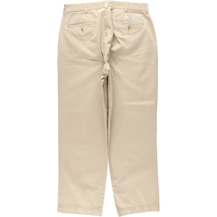 Ralph Lauren POLO by Ralph Lauren FORWARD PLEAT KEATING PANT Two-pleat Chino Pants Men's W34 equivalent cotton Beige type Vintage Second Hand
