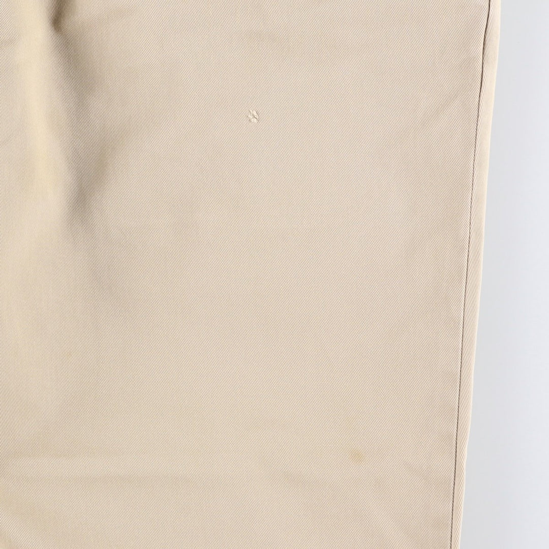 Ralph Lauren POLO by Ralph Lauren FORWARD PLEAT KEATING PANT Two-pleat Chino Pants Men's W34 equivalent cotton Beige type Vintage Second Hand