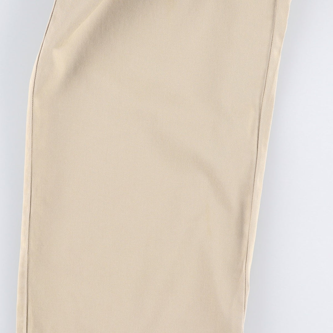 Ralph Lauren POLO by Ralph Lauren FORWARD PLEAT KEATING PANT Two-pleat Chino Pants Men's W34 equivalent cotton Beige type Vintage Second Hand