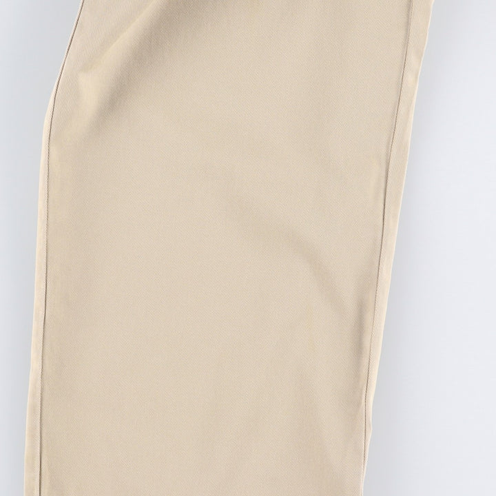 Ralph Lauren POLO by Ralph Lauren FORWARD PLEAT KEATING PANT Two-pleat Chino Pants Men's W34 equivalent cotton Beige type Vintage Second Hand