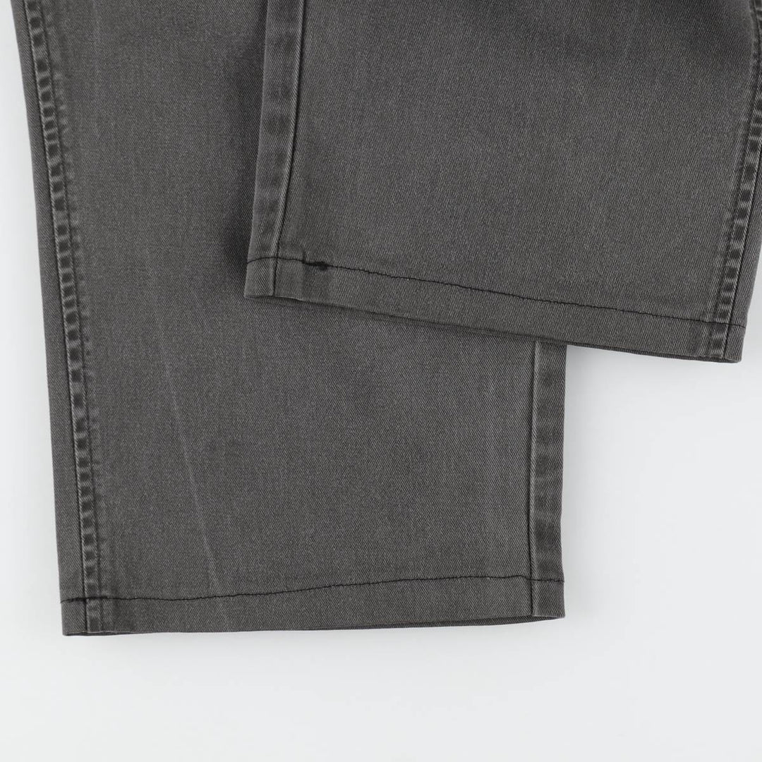 Ralph Lauren POLO by Ralph Lauren Two-pleat Chino Pants for Men, W30 equivalent cotton black type Vintage Second Hand