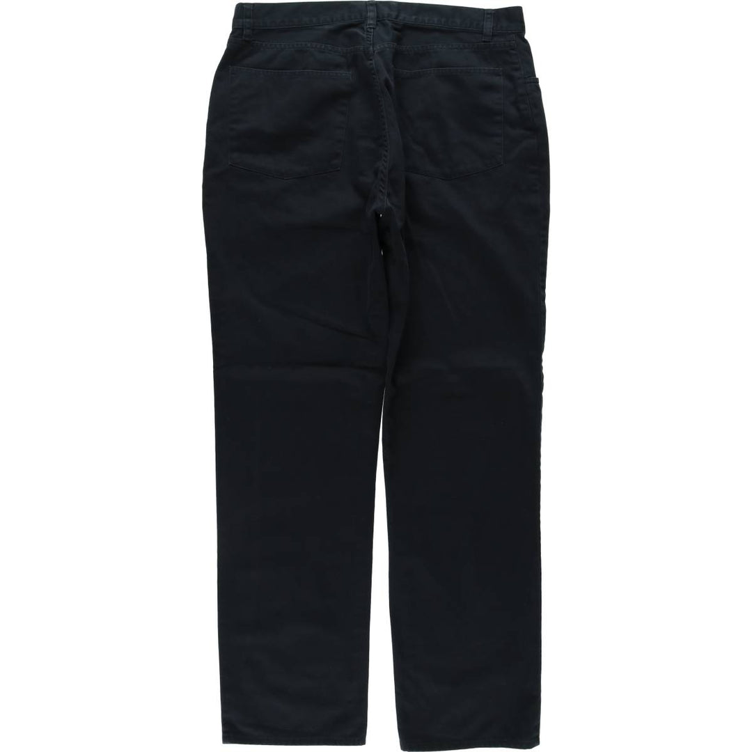 Ralph Lauren POLO by Ralph Lauren Chino Pants Men's W34 equivalent cotton black type Vintage Second Hand