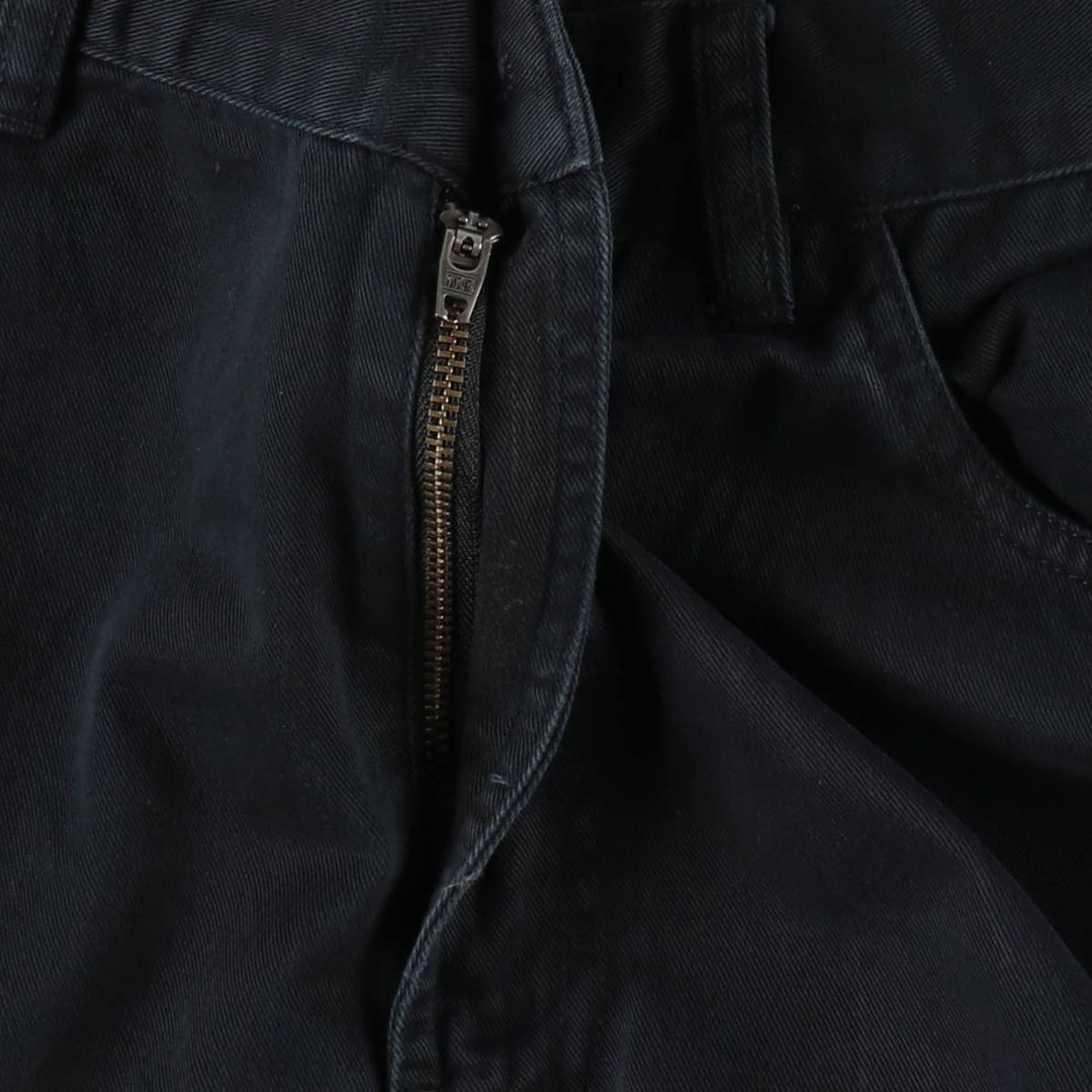 Ralph Lauren POLO by Ralph Lauren Chino Pants Men's W34 equivalent cotton black type Vintage Second Hand