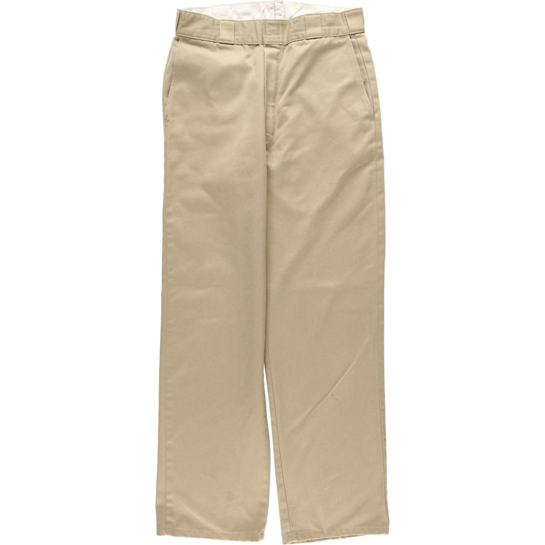 Dickies work pants, made in the USA, men's size W30 (approx.) polyester Beige type Vintage Second Hand