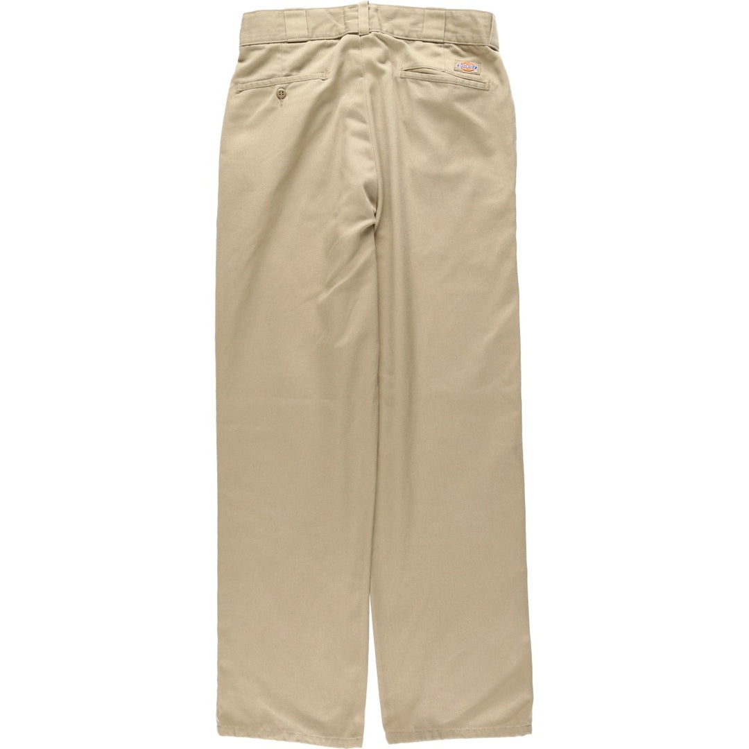 Dickies work pants, made in the USA, men's size W30 (approx.) polyester Beige type Vintage Second Hand
