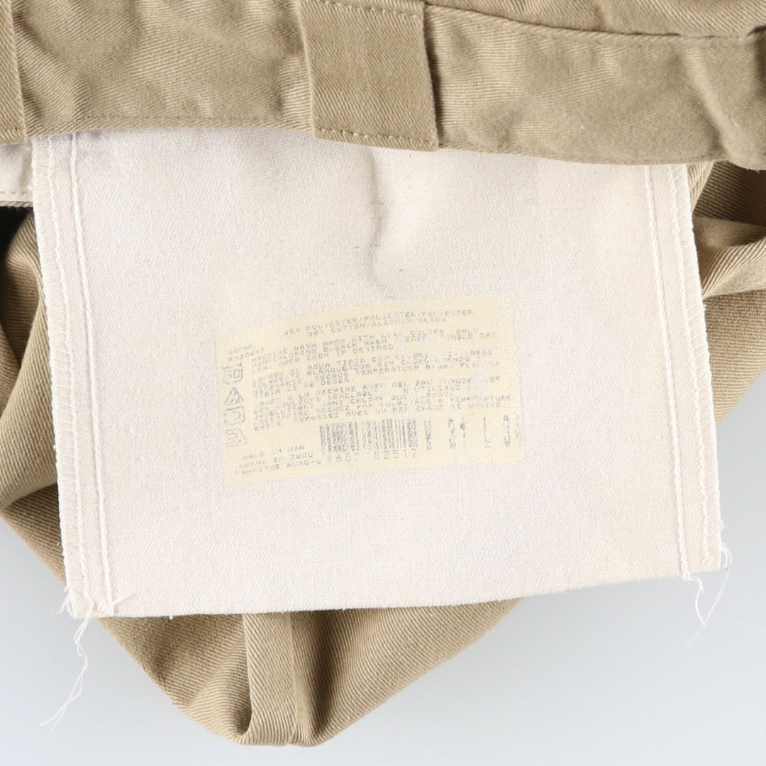 Dickies work pants, made in the USA, men's size W30 (approx.) polyester Beige type Vintage Second Hand