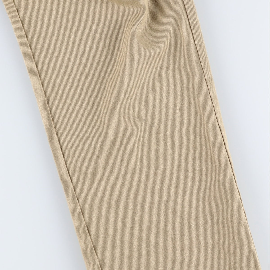 Dickies work pants, made in the USA, men's size W30 (approx.) polyester Beige type Vintage Second Hand