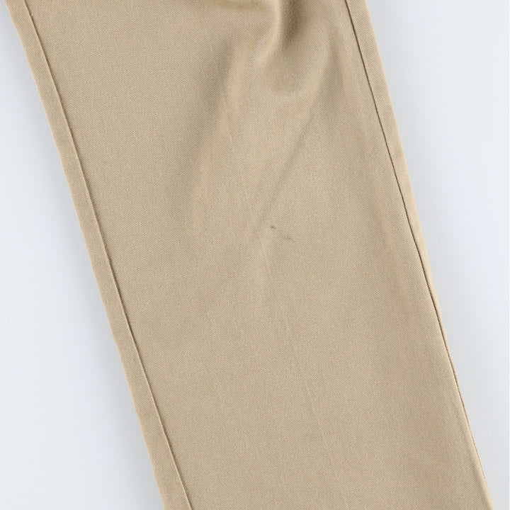 Dickies work pants, made in the USA, men's size W30 (approx.) polyester Beige type Vintage Second Hand