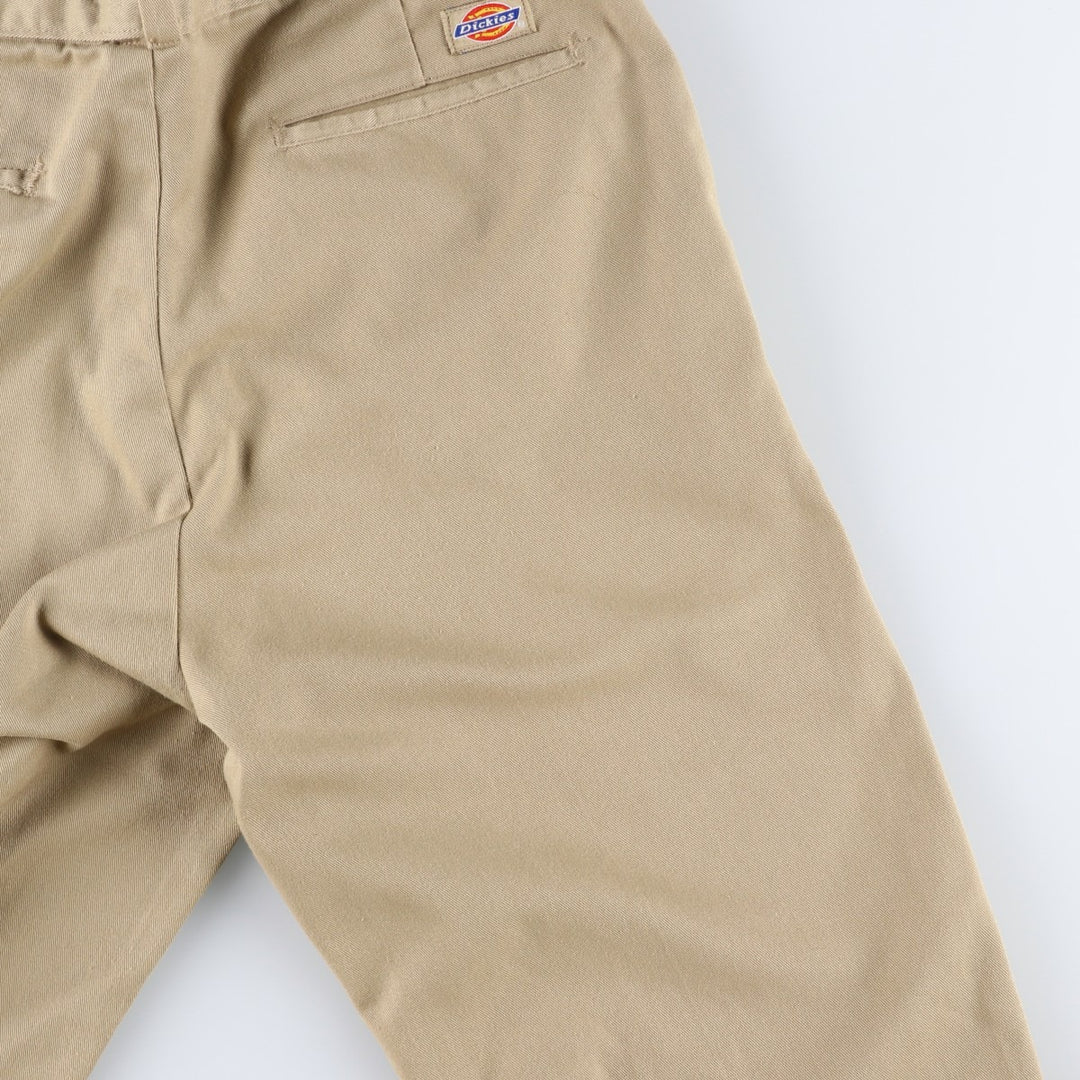 Dickies work pants, made in the USA, men's size W30 (approx.) polyester Beige type Vintage Second Hand