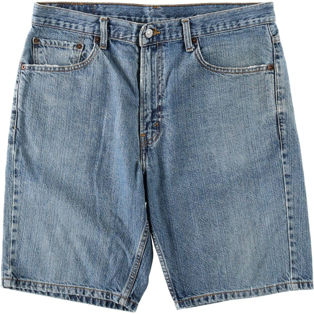Levi's 550 Regular Fit Denim Shorts (Men's W37 equivalent) cotton blue type Vintage Second Hand